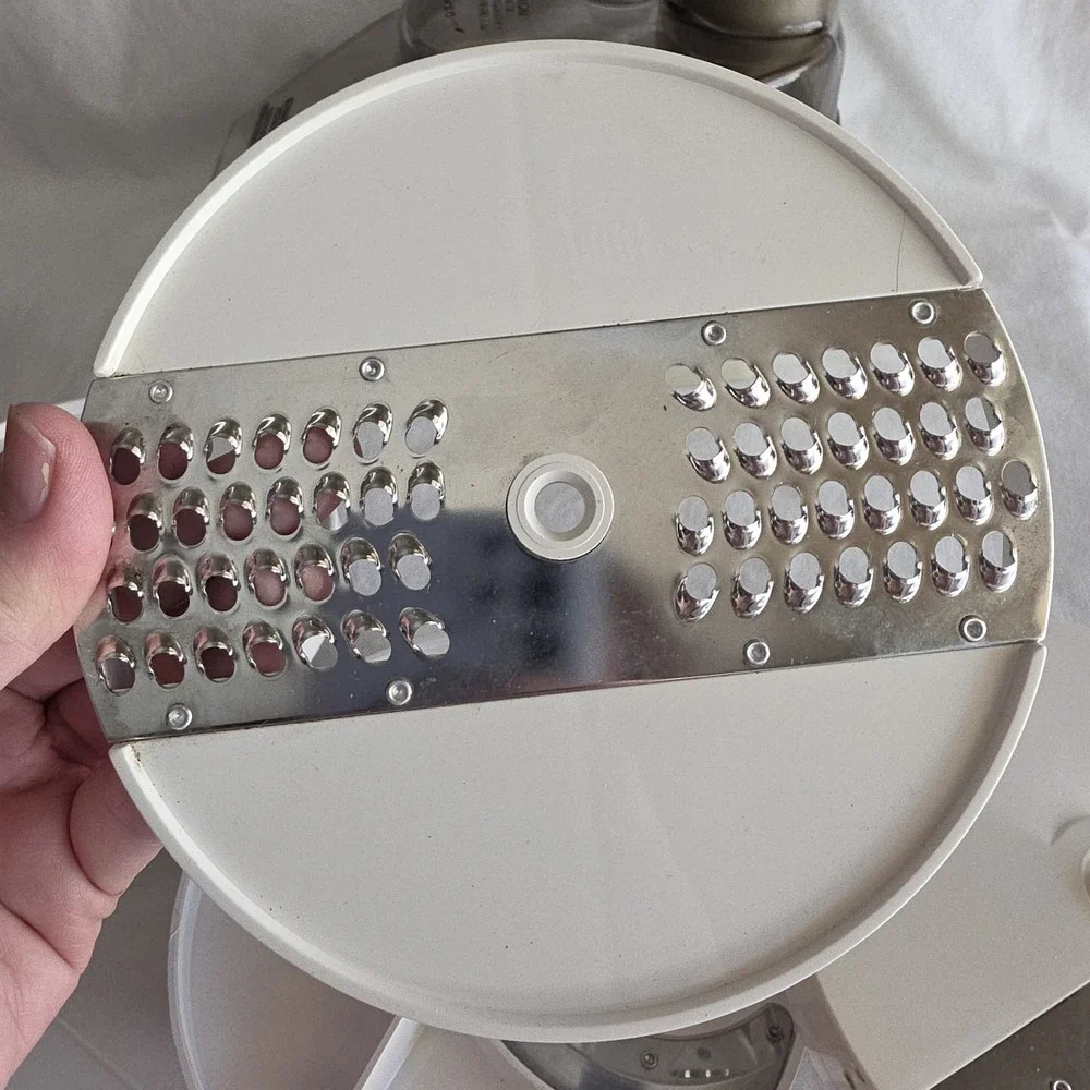 Oster Regency Kitchen Center Food Processor Slicer Shredder Attachment 4 Blades